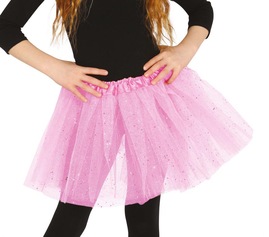 CHILD TUTU WITH GLITTER, 30 CM
