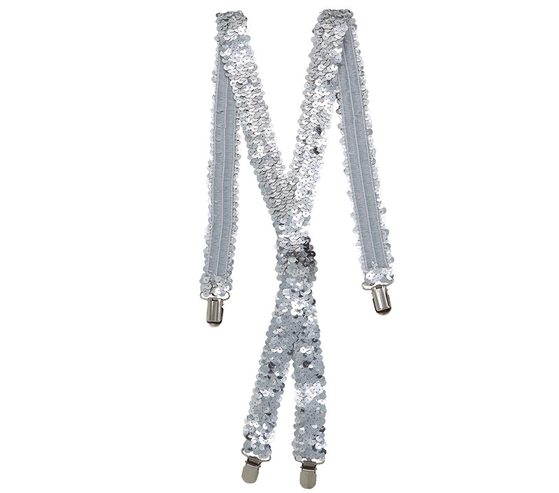 SEQUIN SUSPENDERS