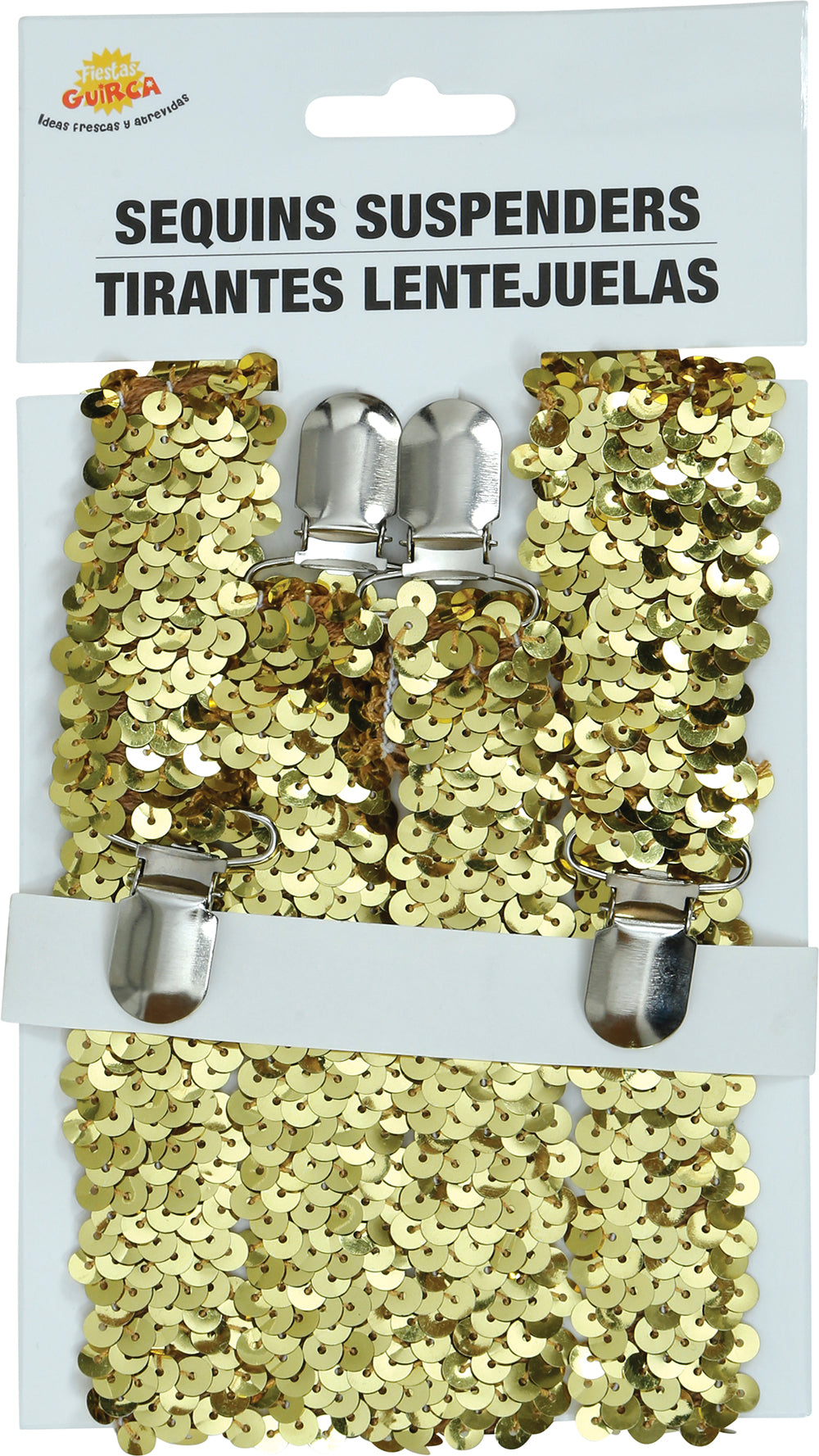 SEQUIN SUSPENDERS