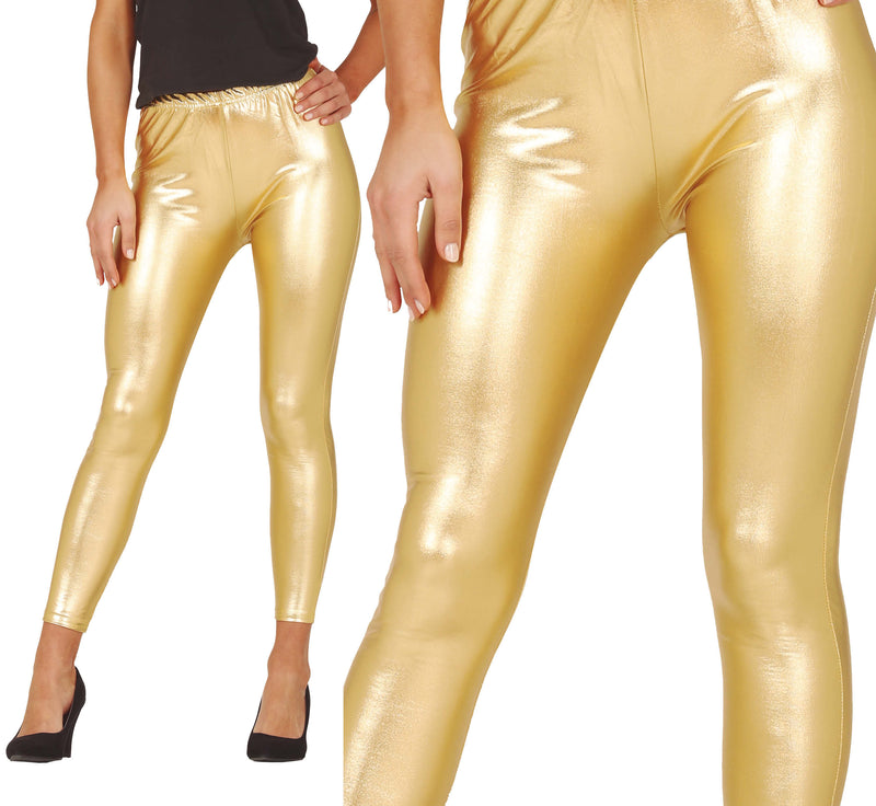 METALLIC LEGGINGS