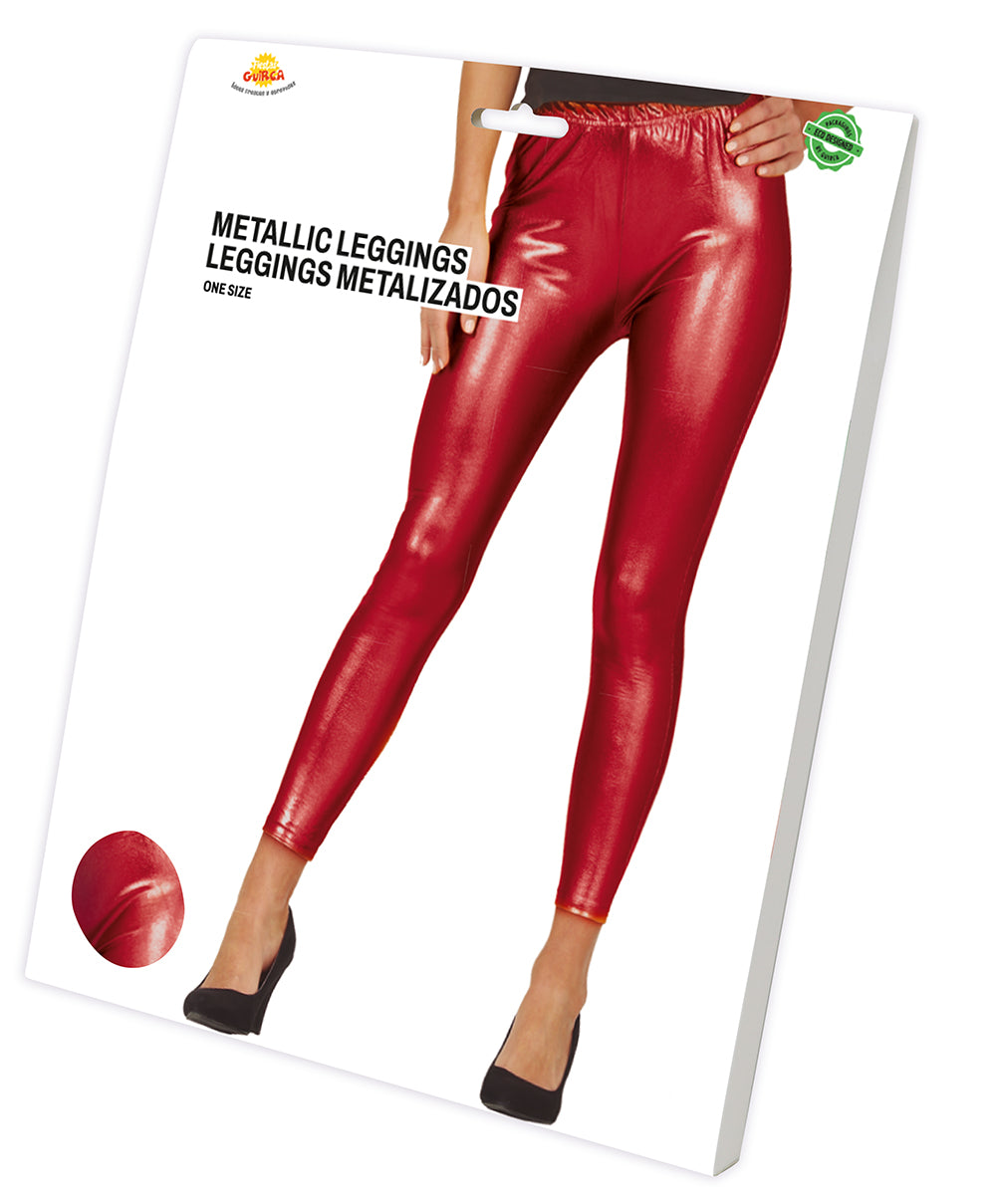 METALLIC LEGGINGS