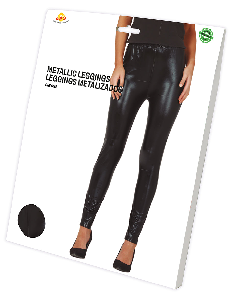 METALLIC LEGGINGS