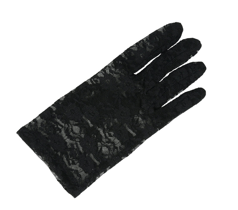 LACED GLOVES, 22 CM
