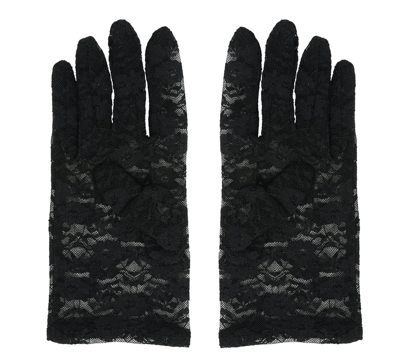 LACED GLOVES, 22 CM