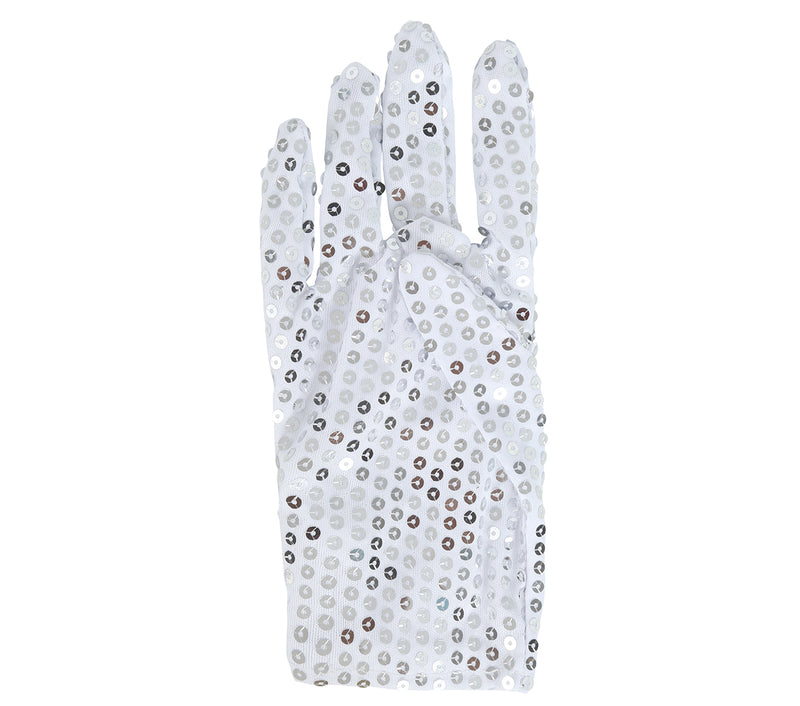 SEQUIN GLOVES, 22 CM HQ