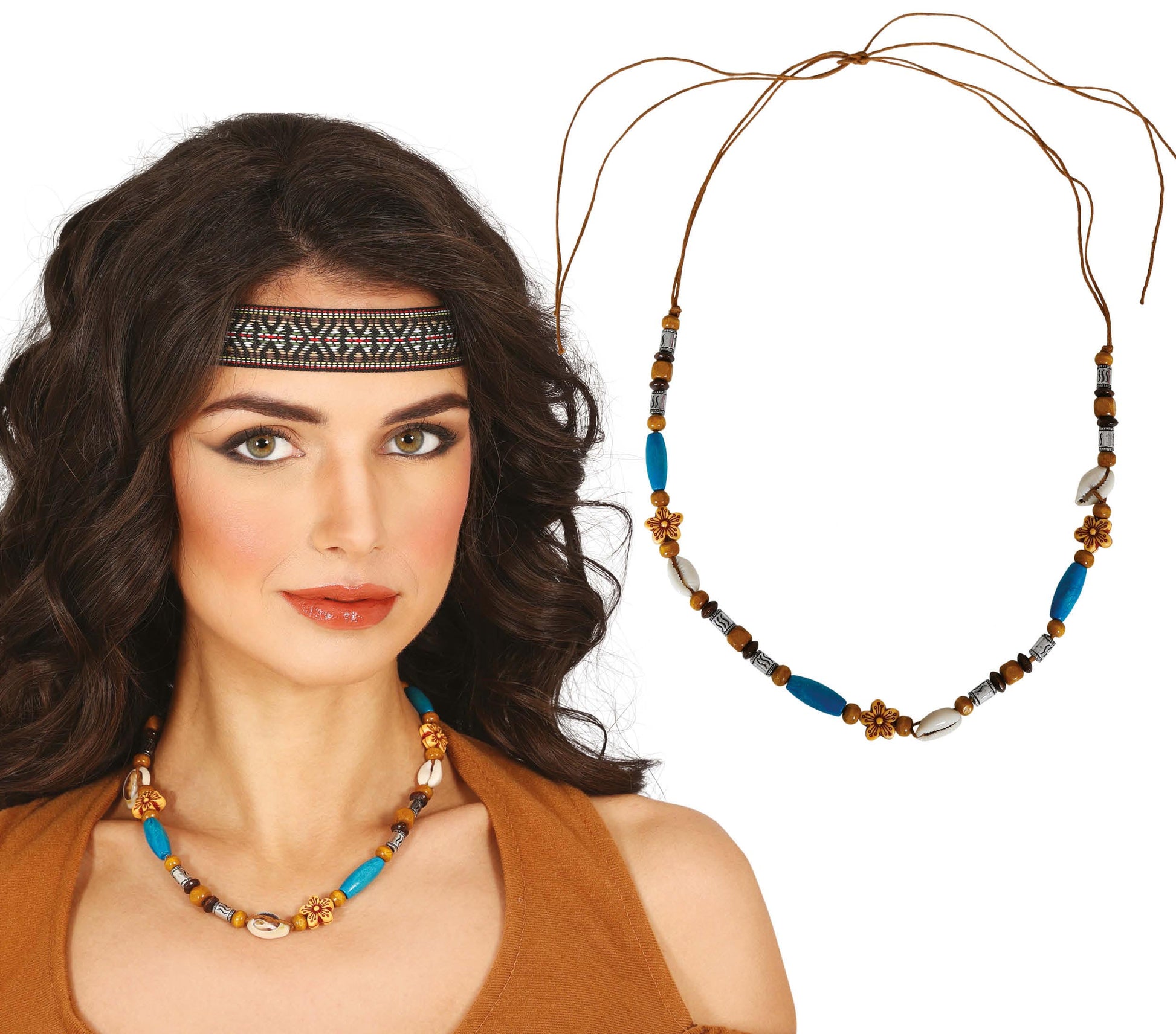 INDIAN WOMAN NECKLACE, ADULTS