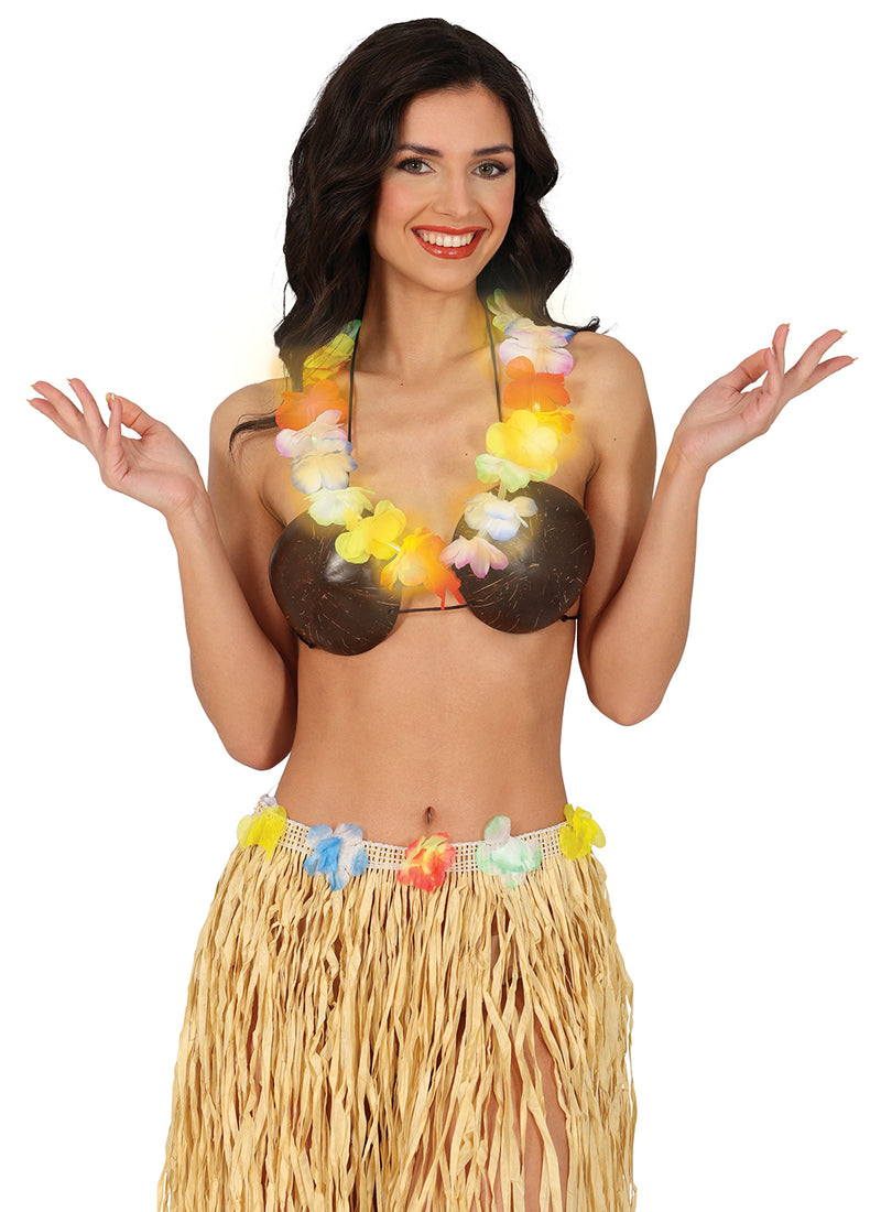 HAWAIIAN NECKLACE WITH LIGHTS