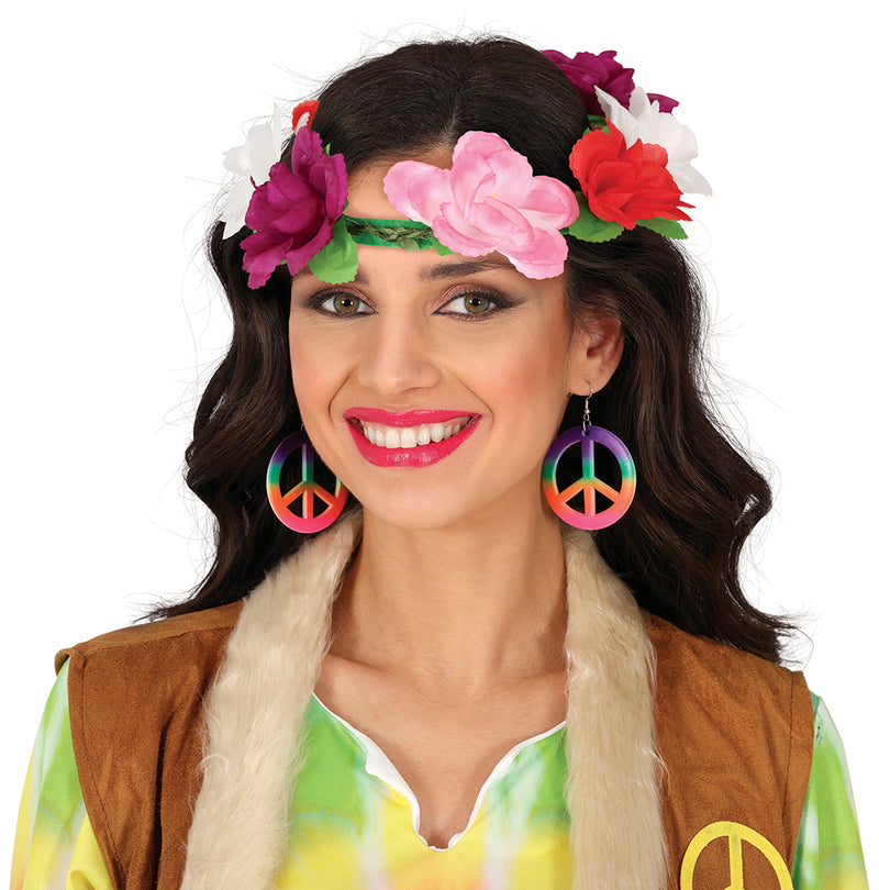 ROSES FLOWER WREATH, 20CM