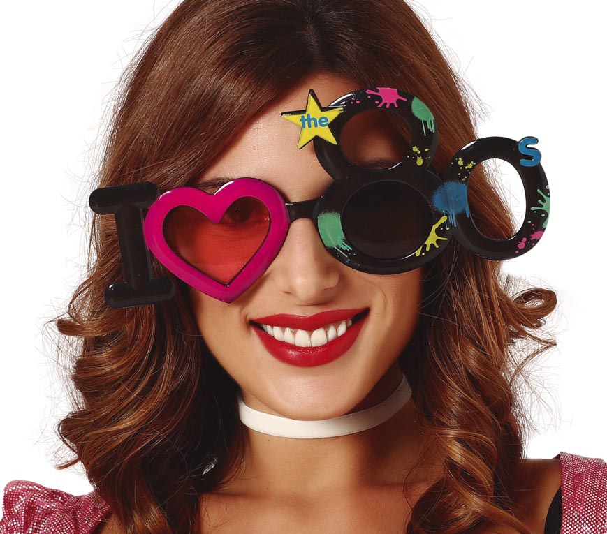 "I LOVE '80" GLASSES