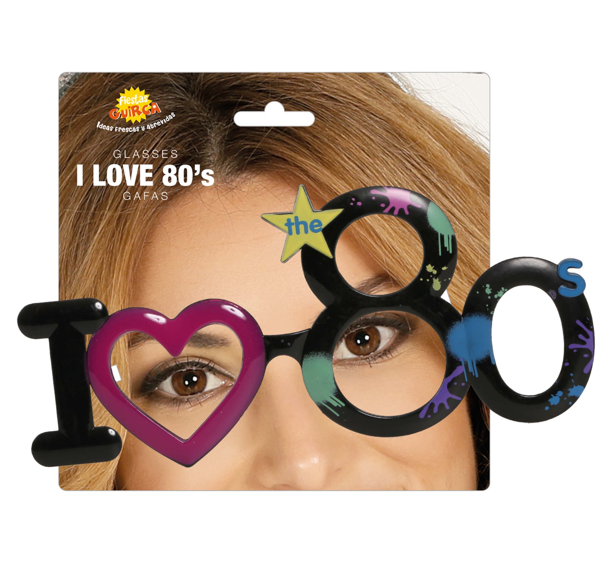 "I LOVE '80" GLASSES