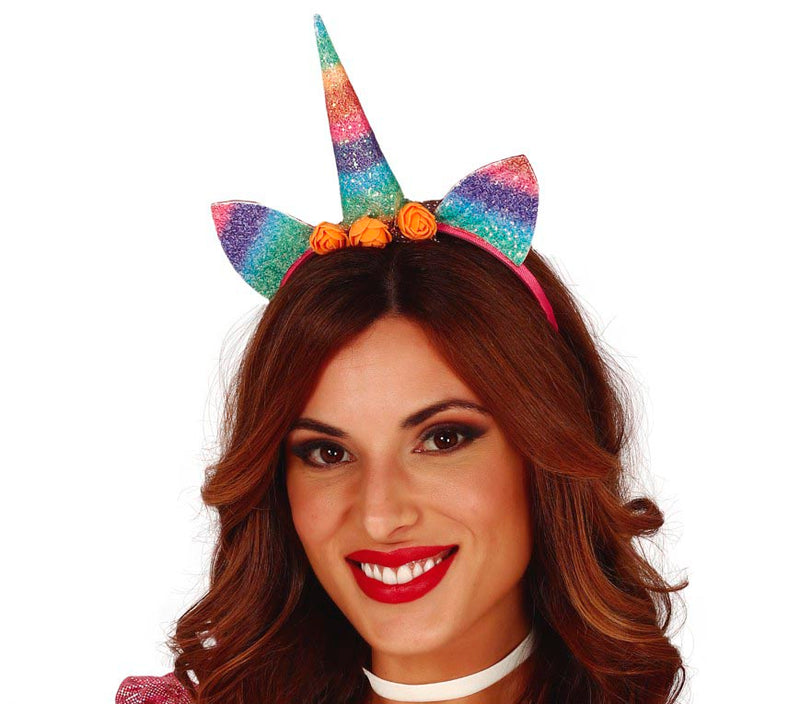 MULTICOLOUR UNICORN HAIRBAND