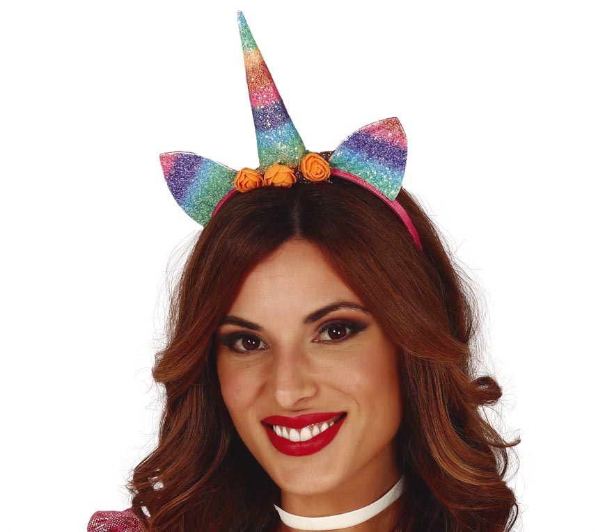 MULTICOLOUR UNICORN HAIRBAND