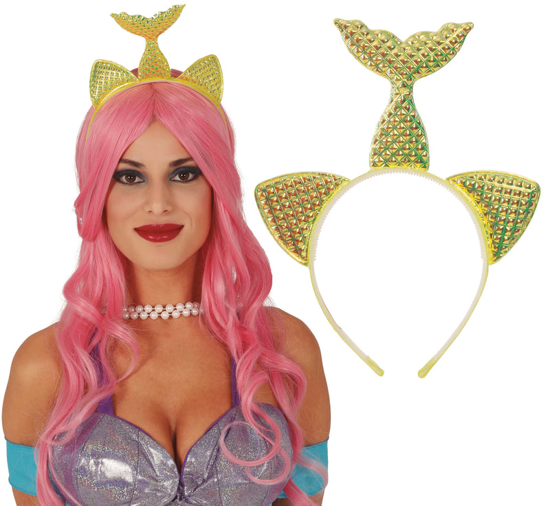 GOLD MERMAID HAIRBAND