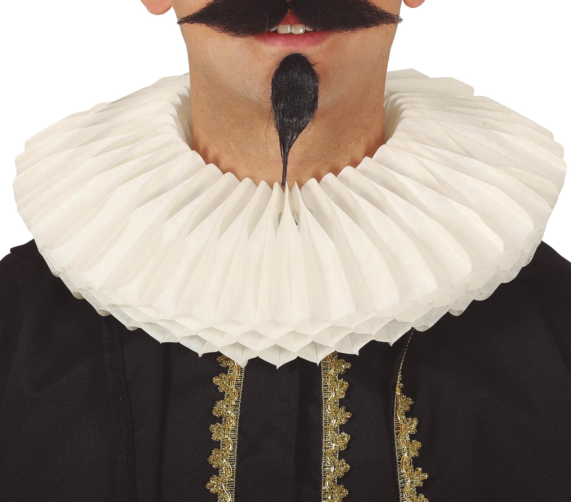 PAPER FRILL NECK