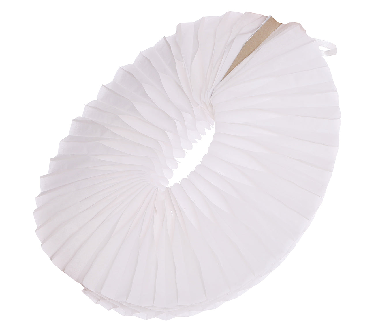 PAPER FRILL NECK