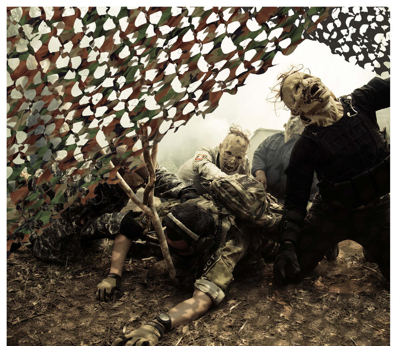 CAMOUFLAGE FABRIC 180X70 CMS