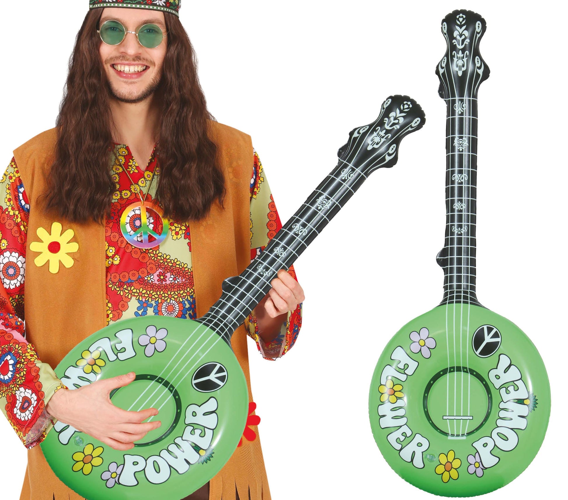 INFLATABLE BANJO, 86 CM