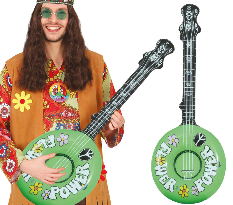 INFLATABLE BANJO, 86 CM