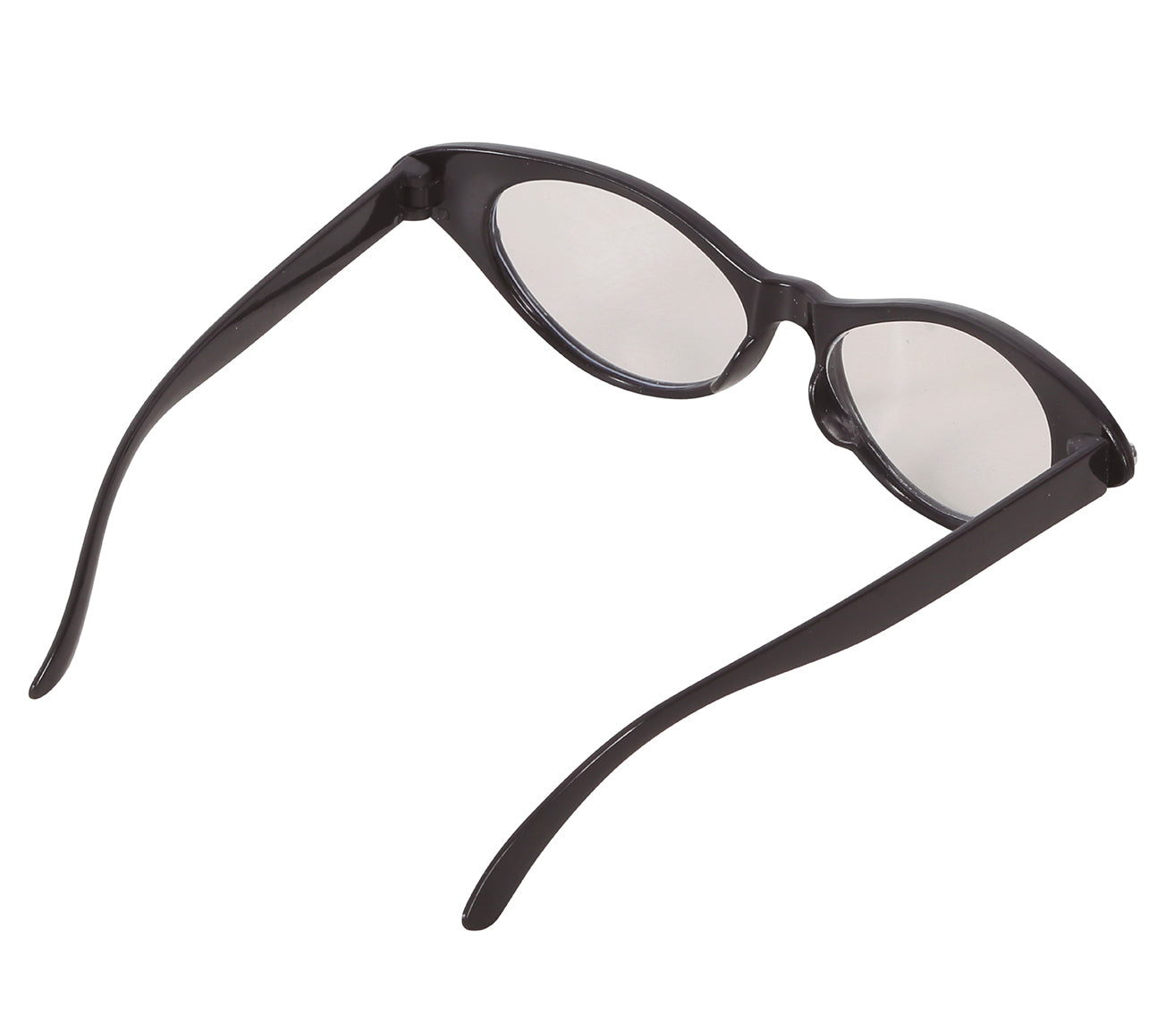 BLACK 60S GLASSES