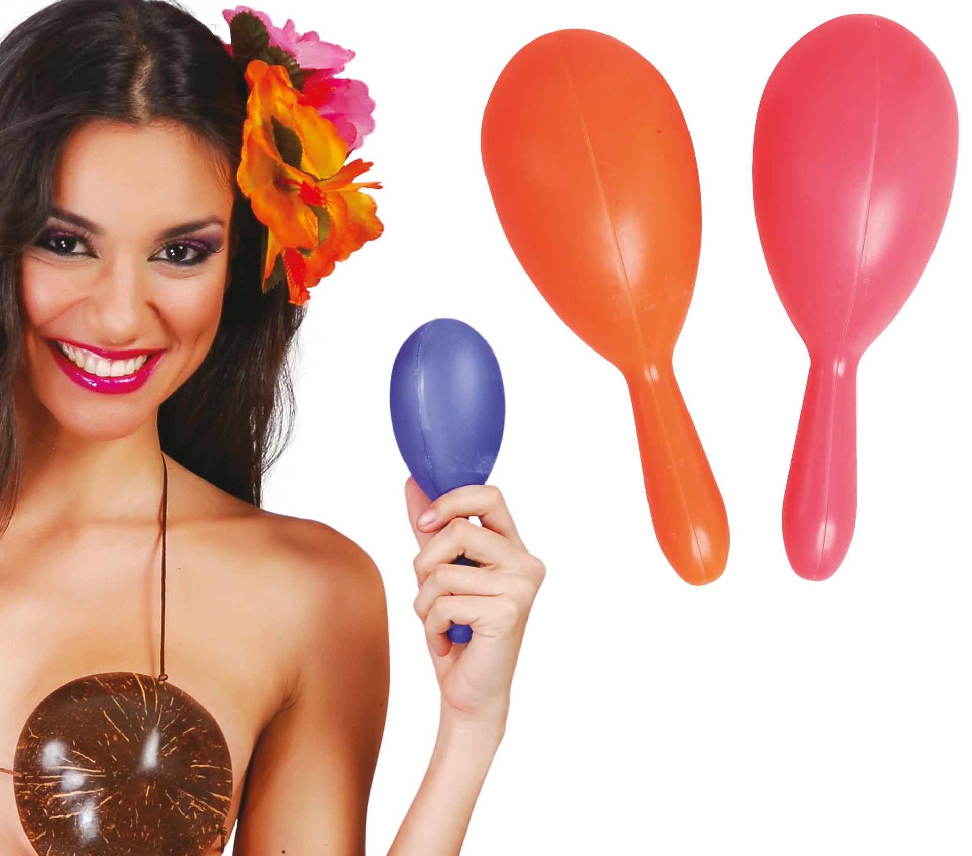 PAIR OF MARACAS 18 CM