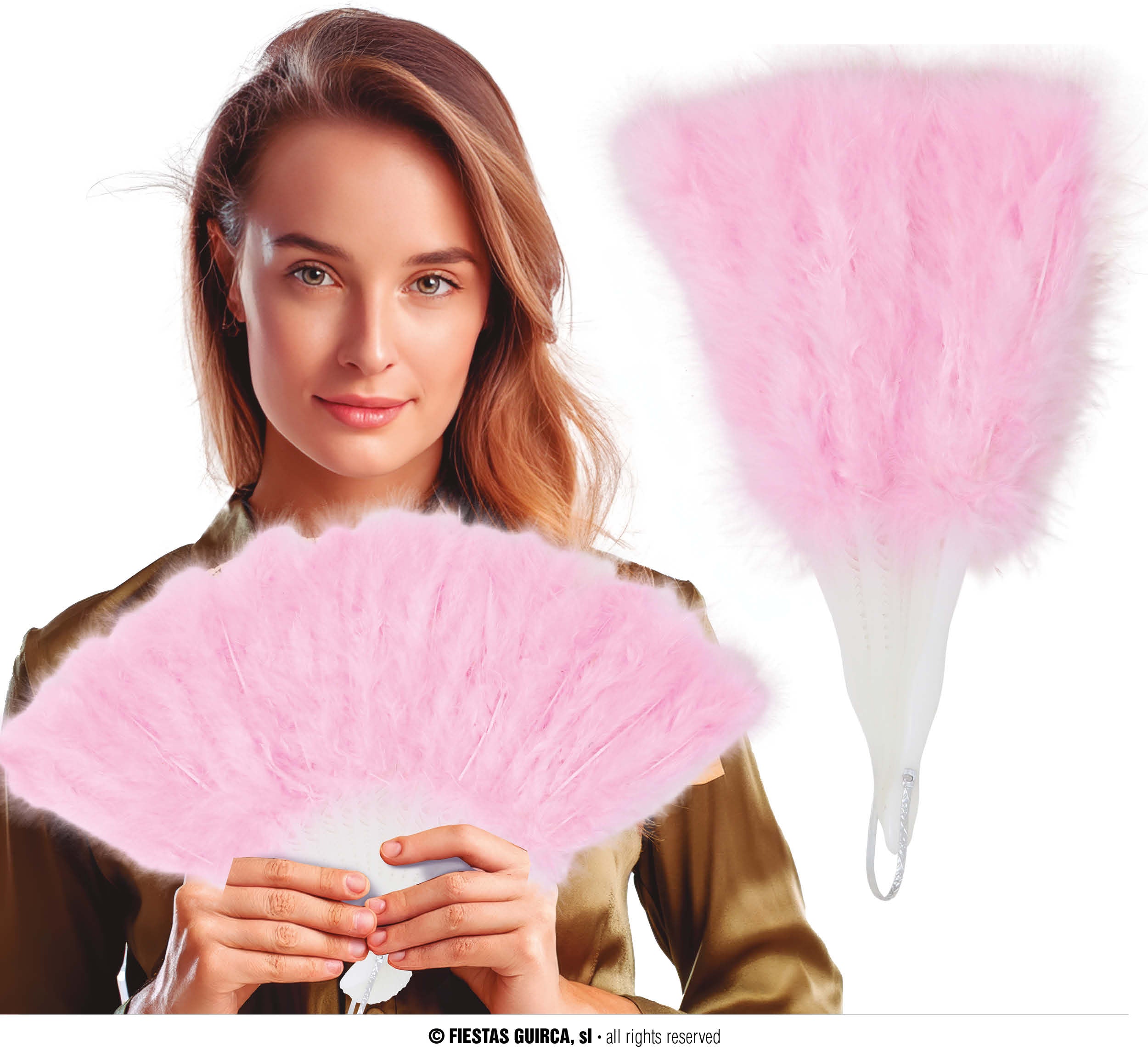 FEATHER FAN 16 BLADES