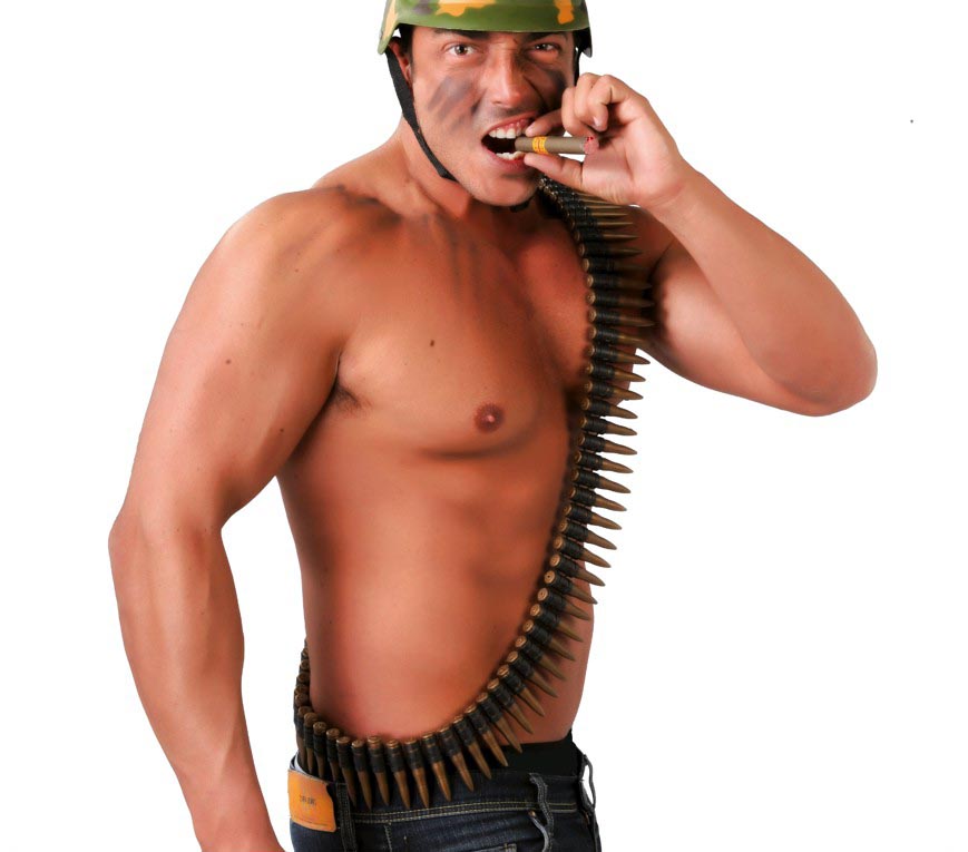 BULLET BELT,       140 CM