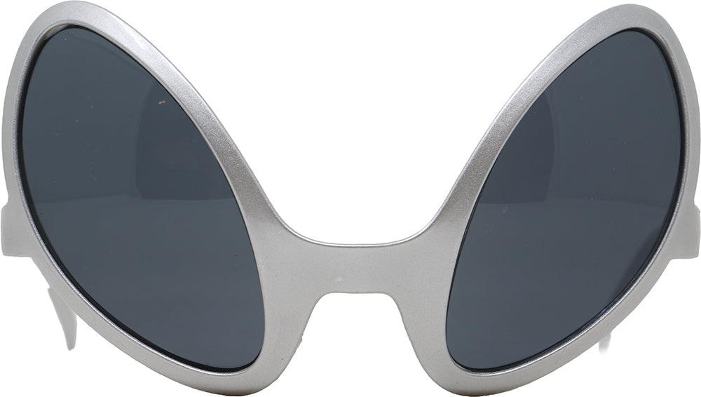 SILVER ALIEN GLASSES, ADULTS