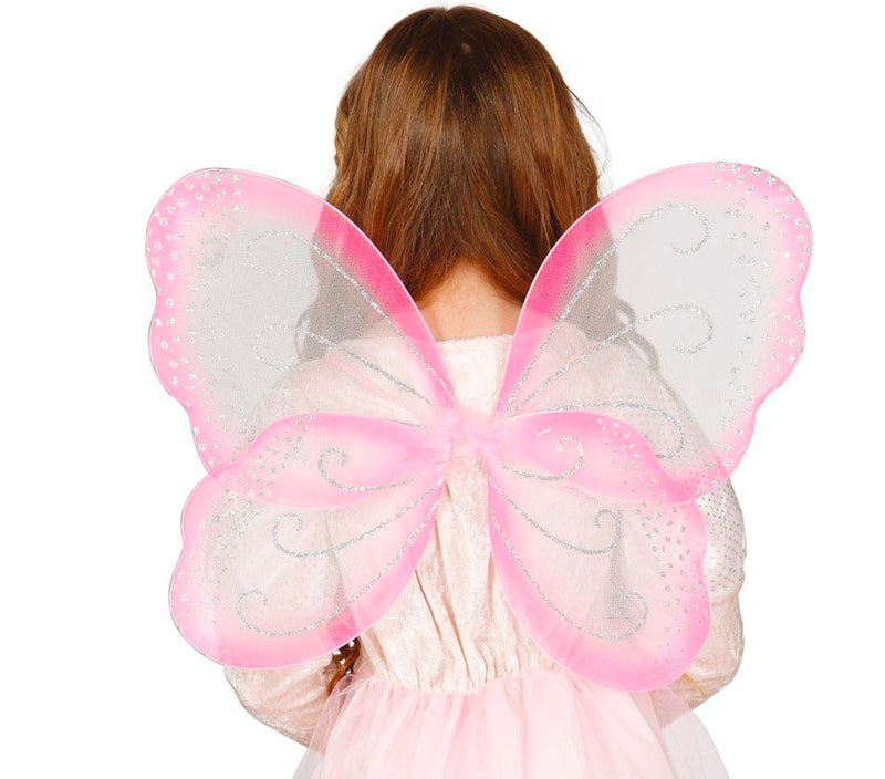 PINK WINGS, 42X40 CM