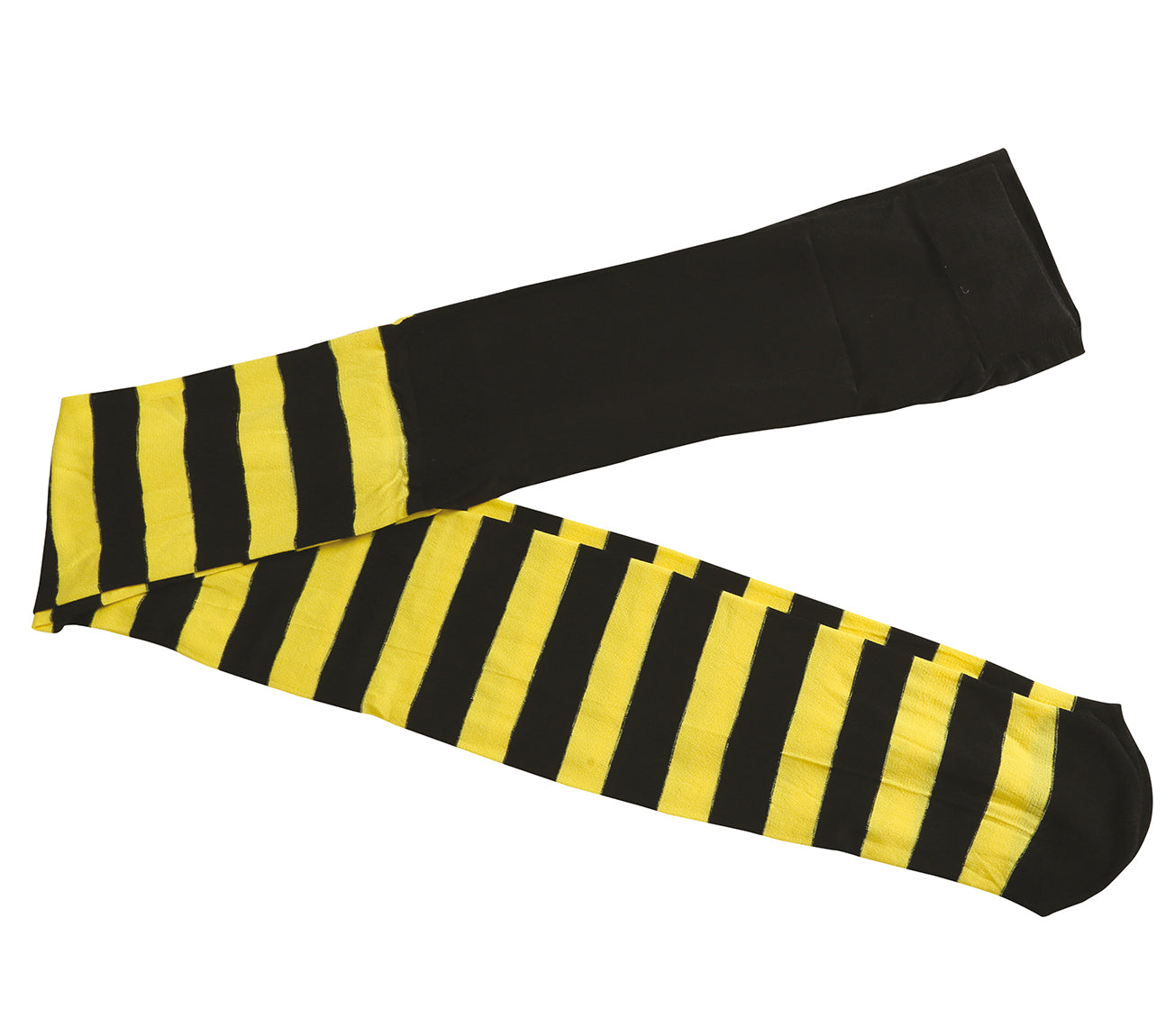 BLACK STRIPED TIGHTS