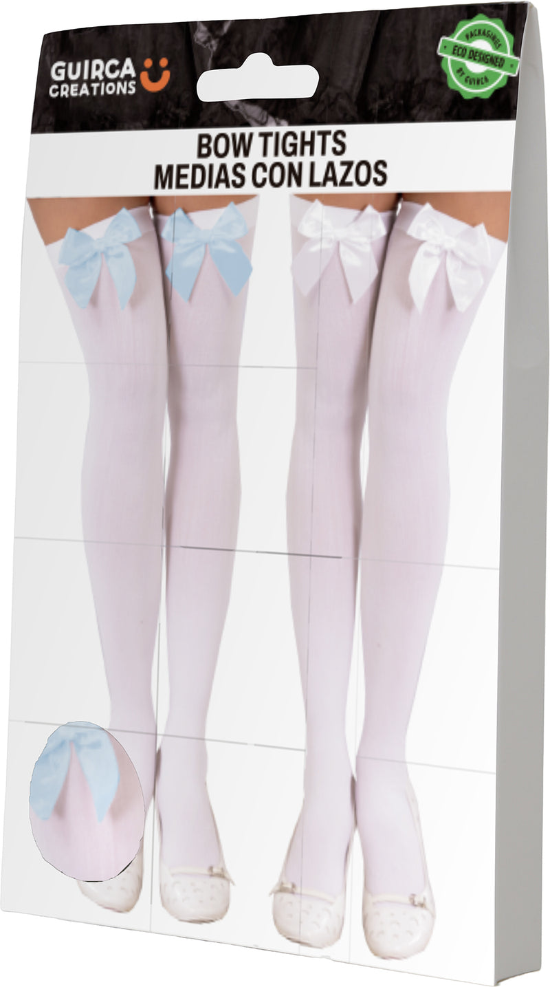 ASSORTED TIGHTS WITH RIBBONS