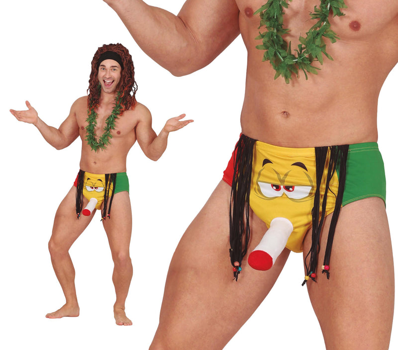 FUNNY RASTA UNDERPANTS, ADULTS