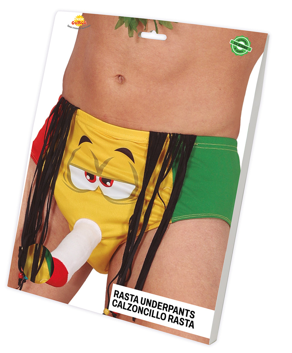 FUNNY RASTA UNDERPANTS, ADULTS