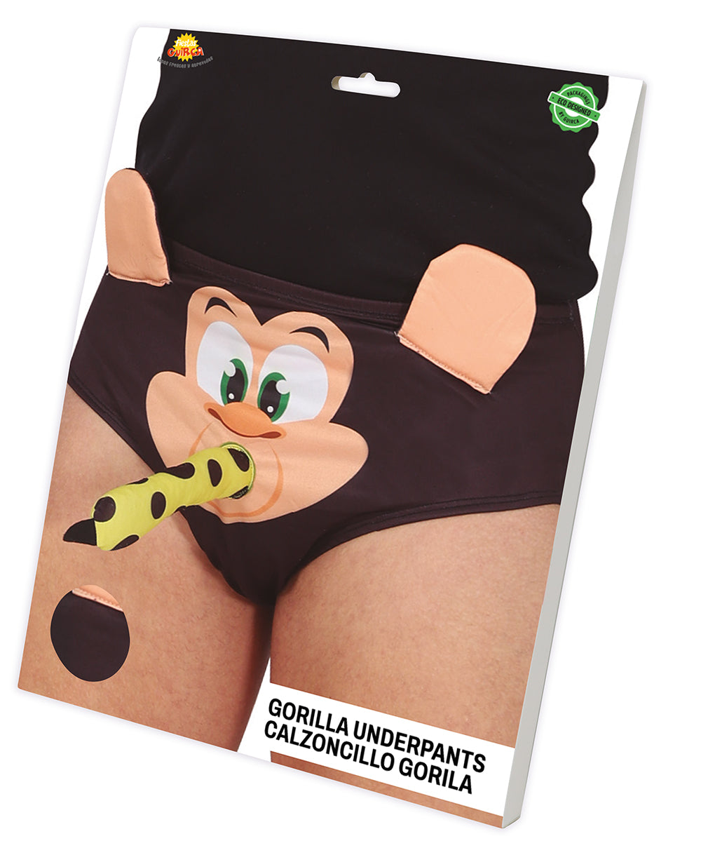 FUNNY GORILLA UNDERPANTS, ADULTS