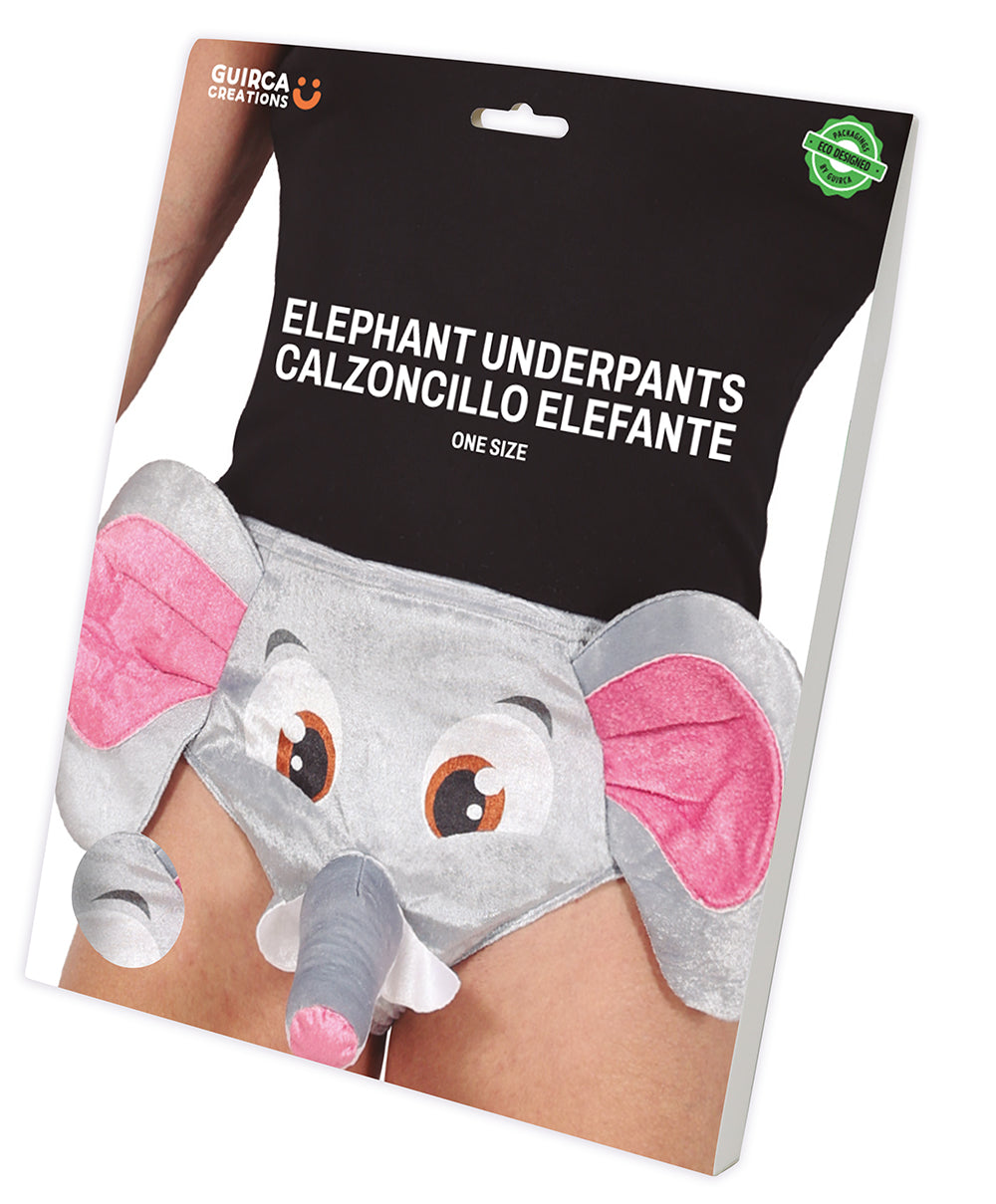 FUNNY ELEPHANT UNDERPANTS, ADULTS