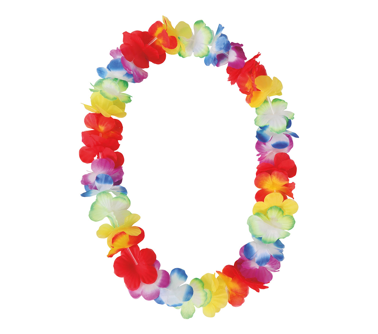 MULTICOLOUR HAWAIIAN NECKLACE, 6.50 CM