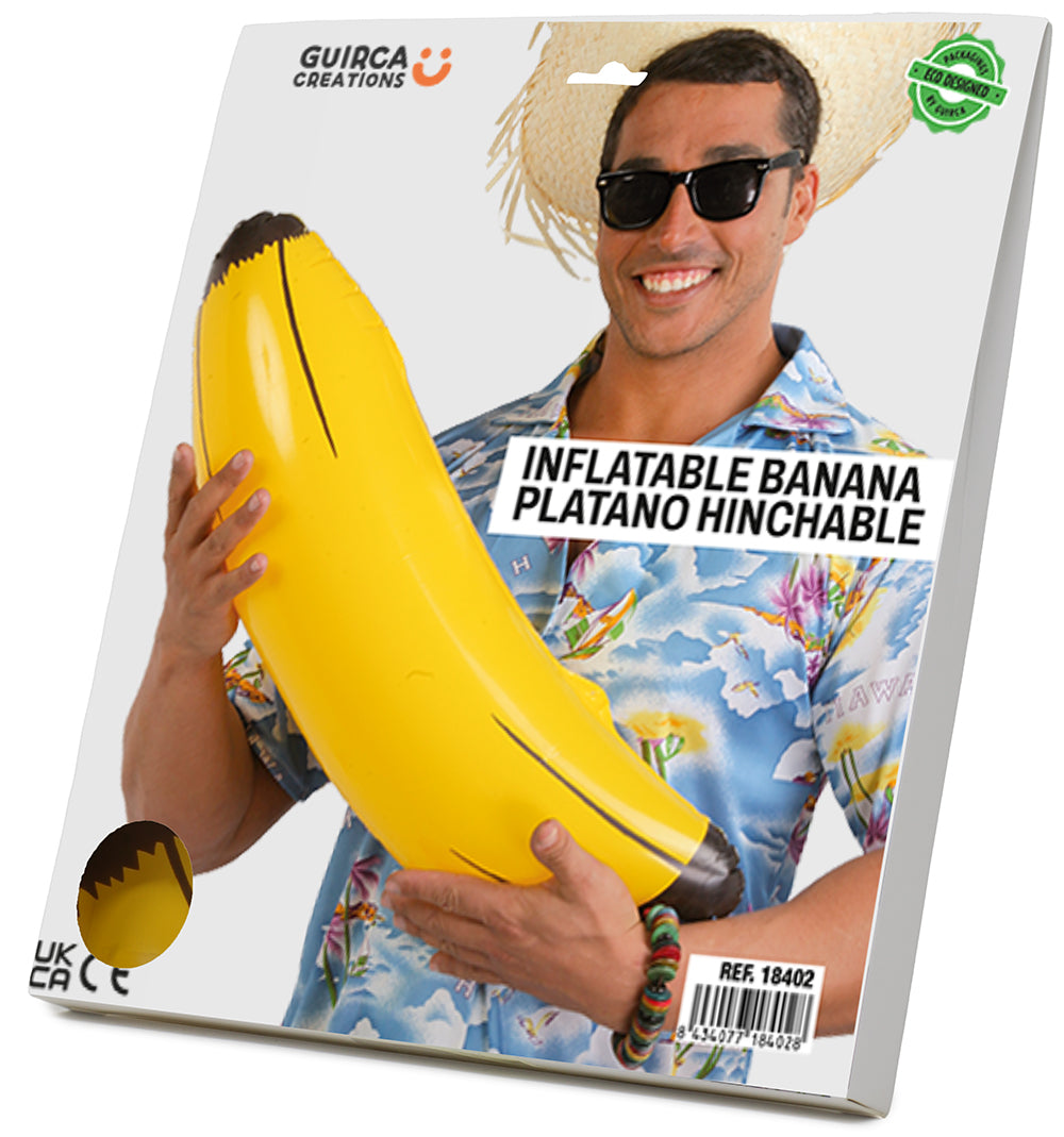 INFLATABLE BANANA, 70 CM