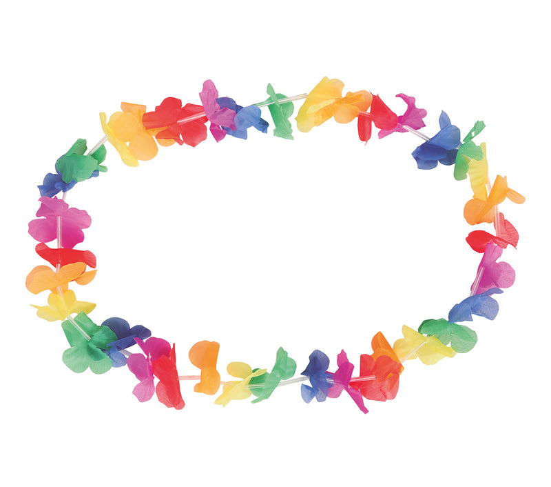 MULTICOLOUR HAWAIIAN NECKLACE
