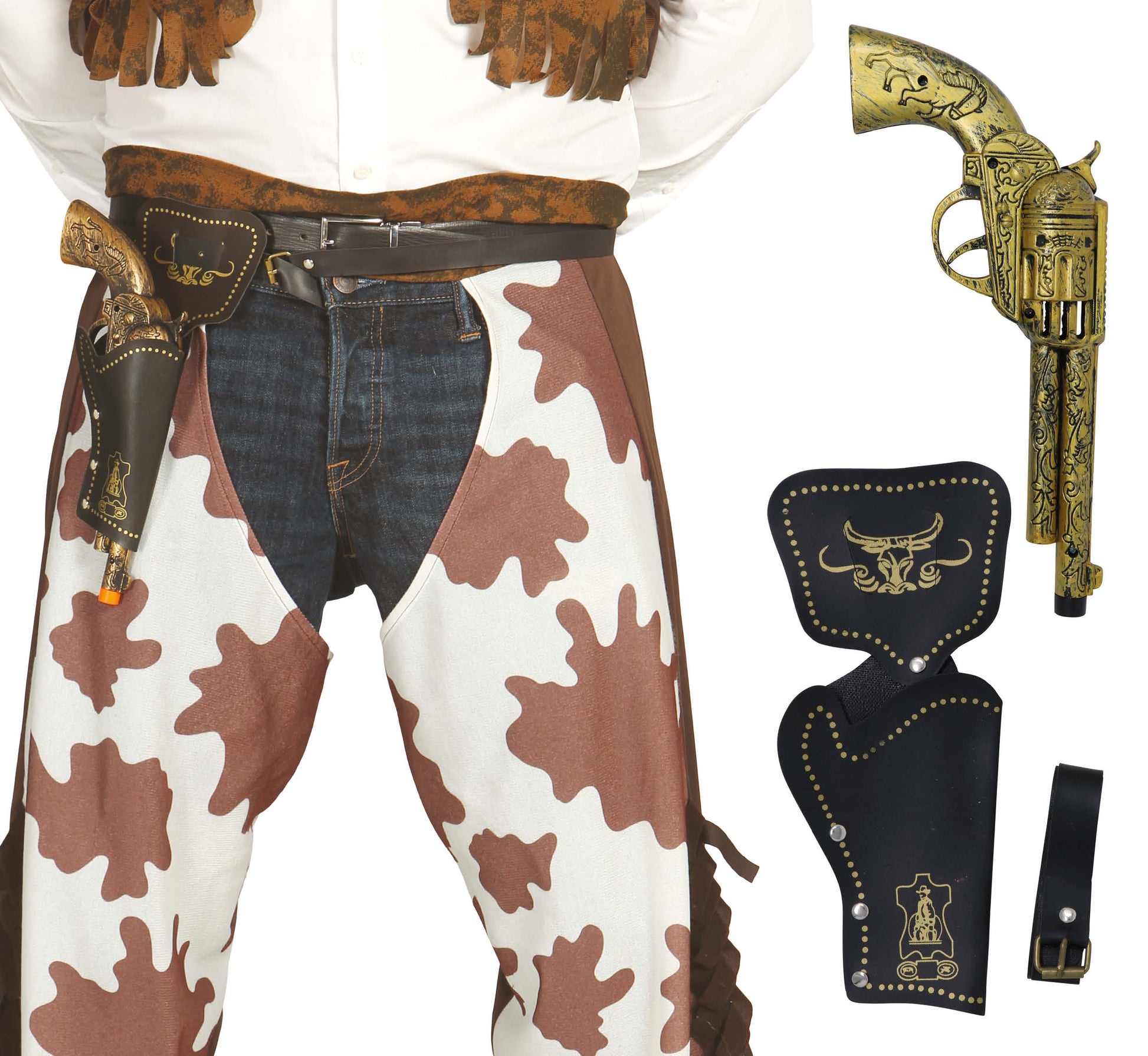 HOLSTER WITH GUN, 29 CM