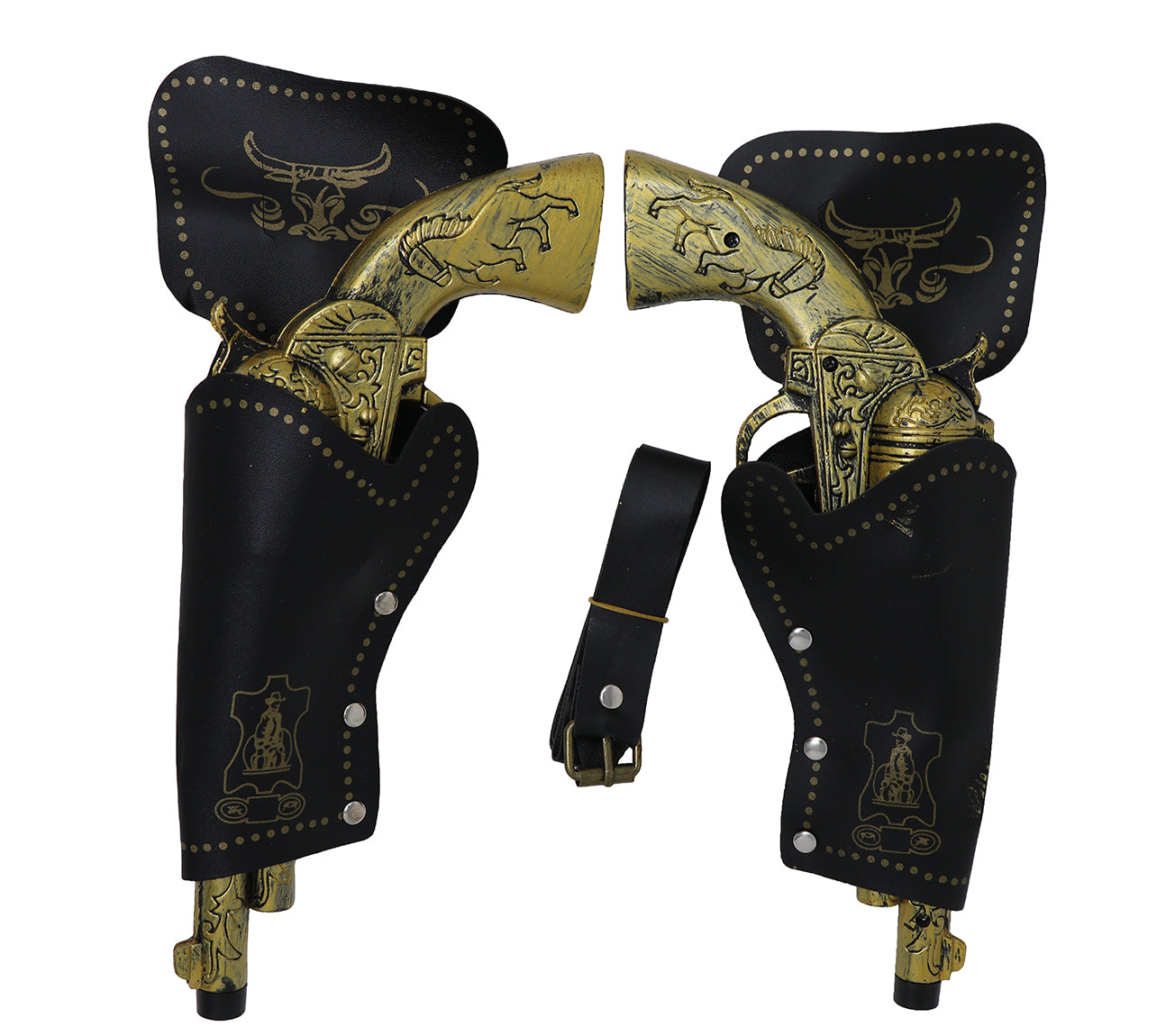 DOUBLE HOLSTER WITH GUNS, 29 CM