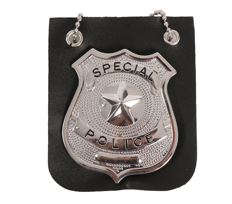 HANGING POLICE BADGE