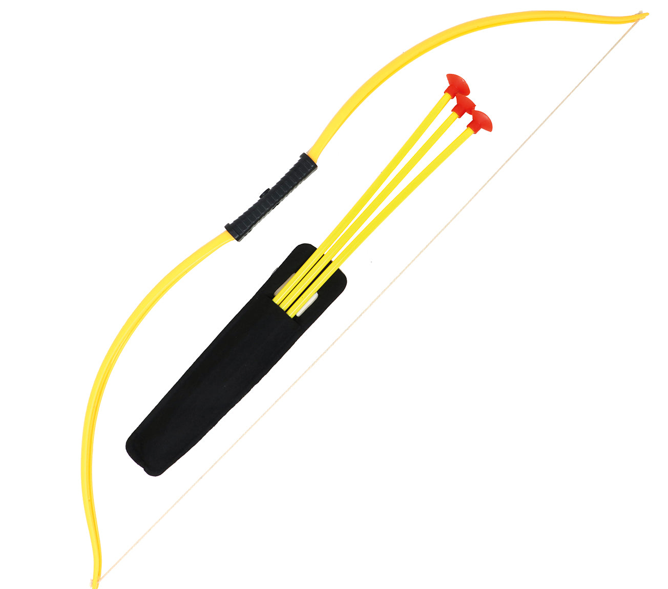 INDIAN BOW WITH ARROWS, 75 CM