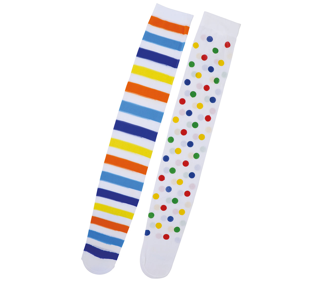 DOTS AND STRIPES CLOWN TIGHTS