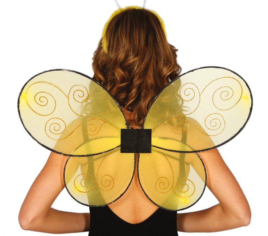 LITTLE BEE WINGS, 52X42 CM