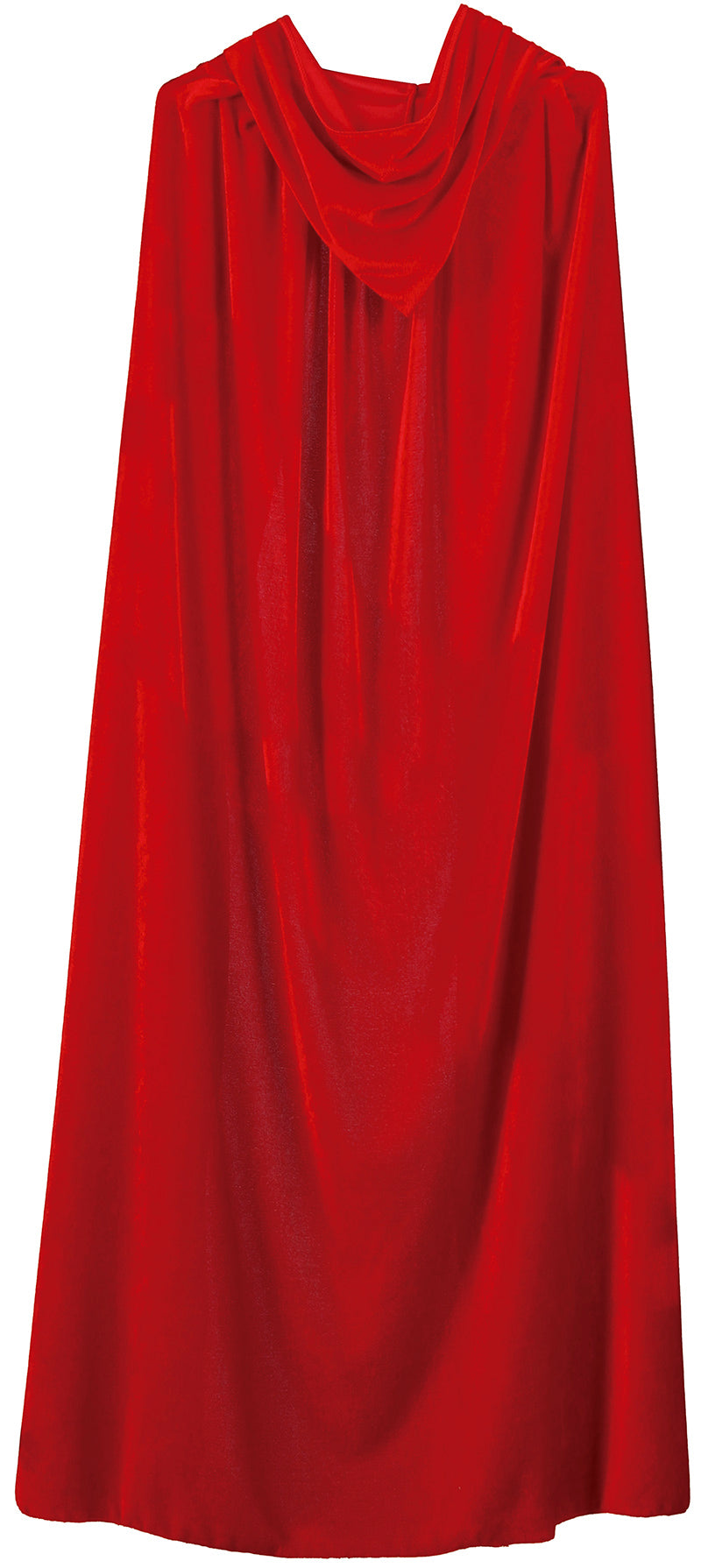 VELVET HOODED CAPE WITH HOOD, 130 CM
