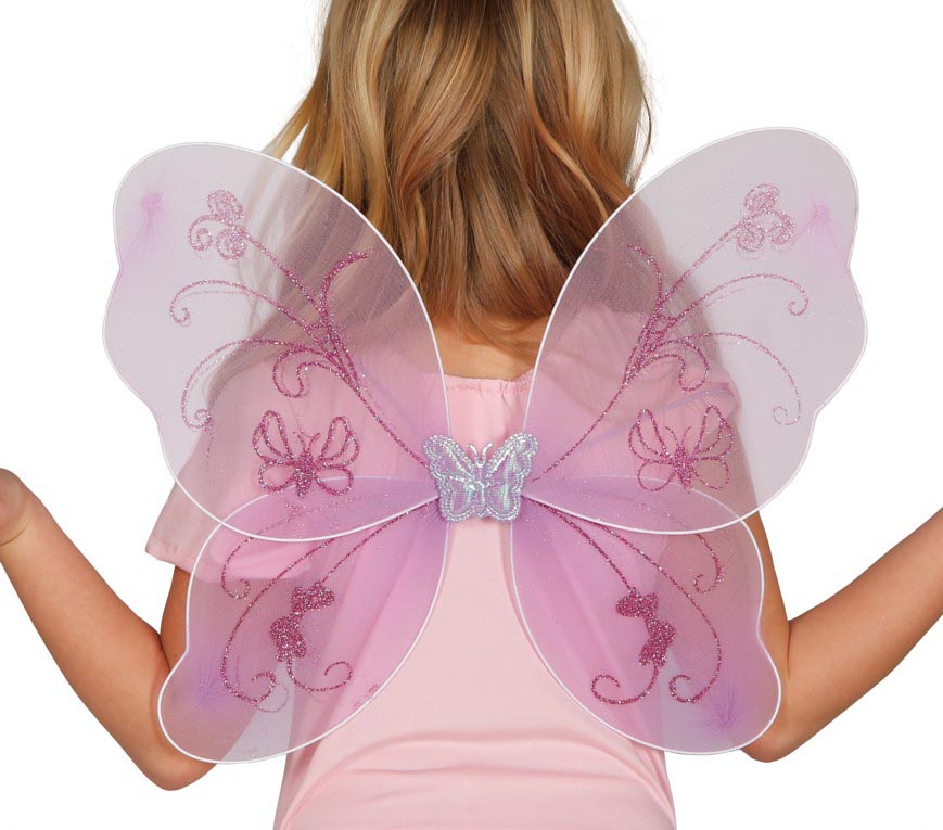 PURPLE CHILD WINGS 48 X 35 CM