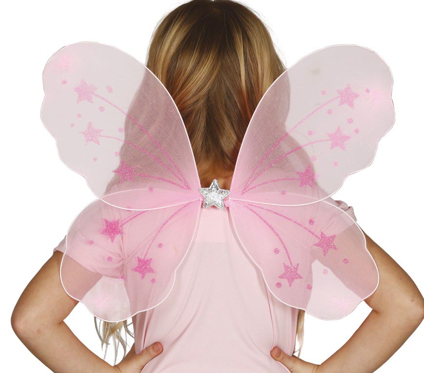 PINK CHILD WINGS 40 x 34 CM