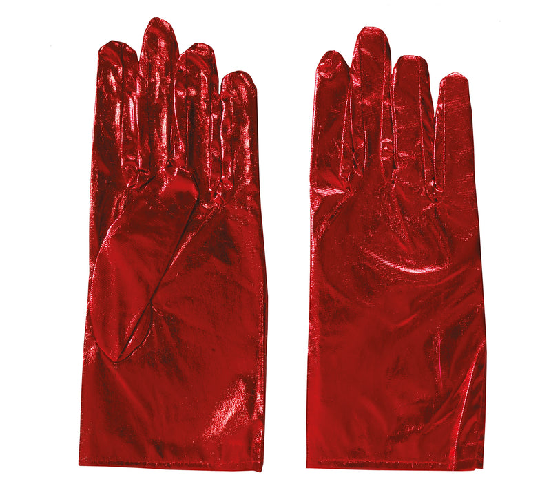 METALLIC GLOVES, 22 CM