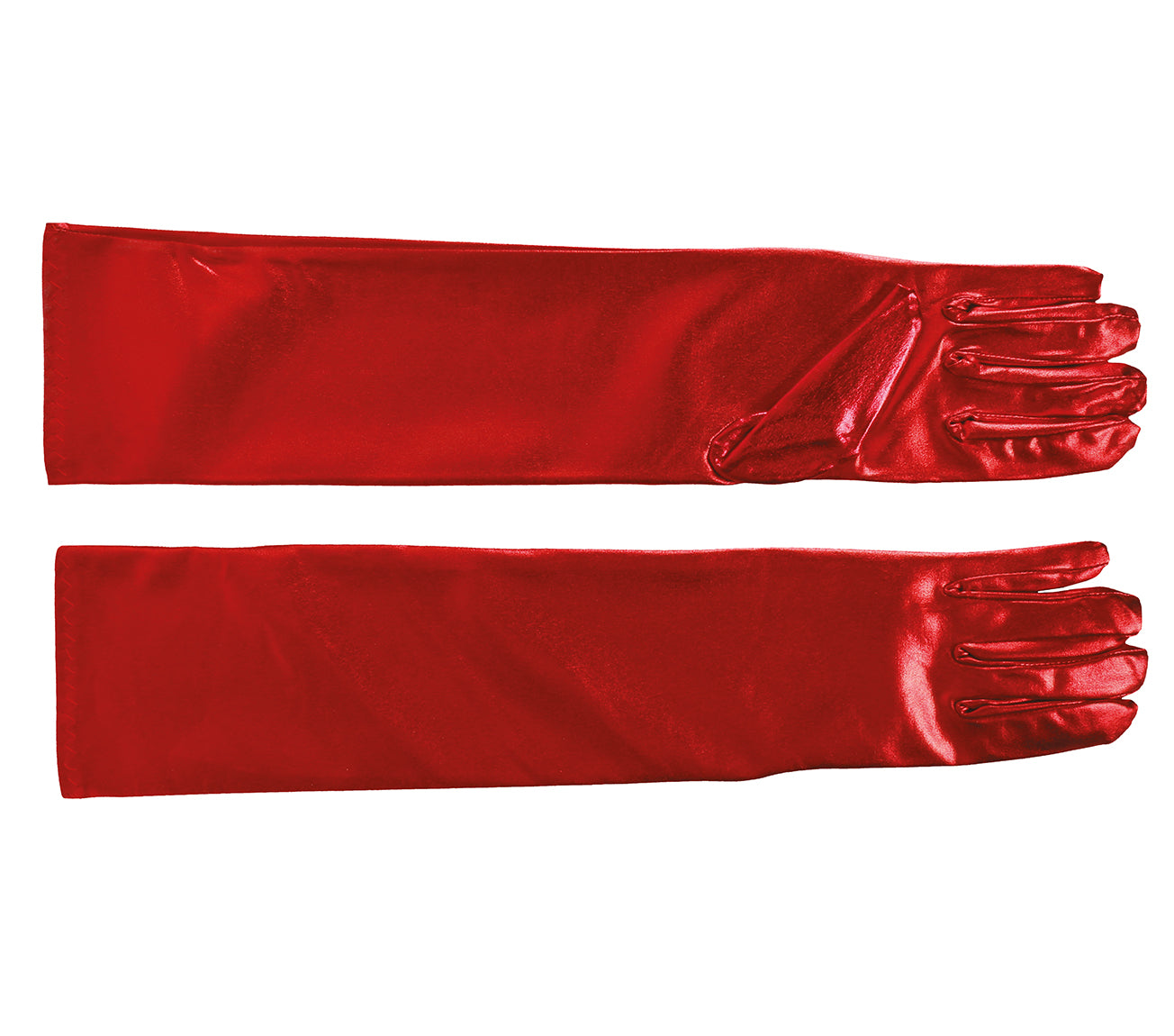 METALLIC GLOVES, 40 CM