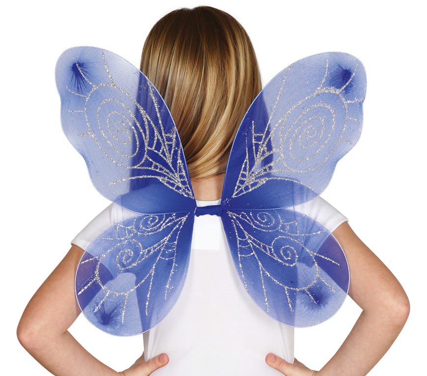 BLUE WINGS, 46X37 CM