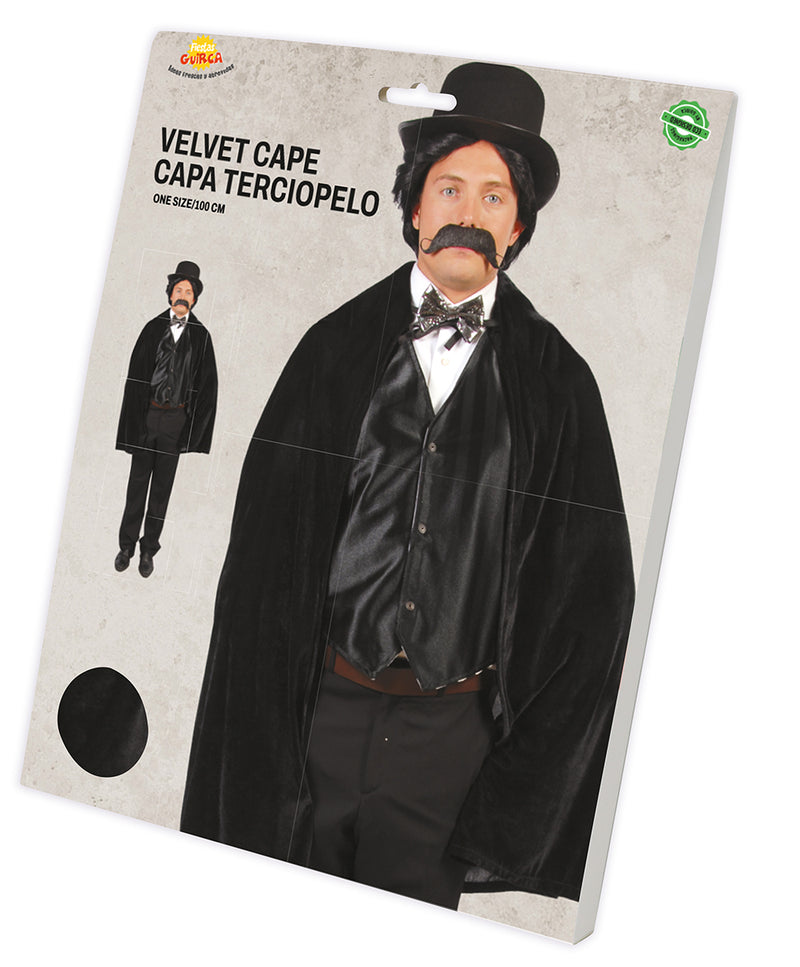 CAPE BLACK VELVET 100 CMS.